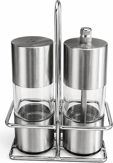 Trends Salz- und Pfefferset Inox 2Stück