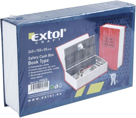 Schlüsselbox Extol Buchsafe Typ 245 X 155 X 55 Mm