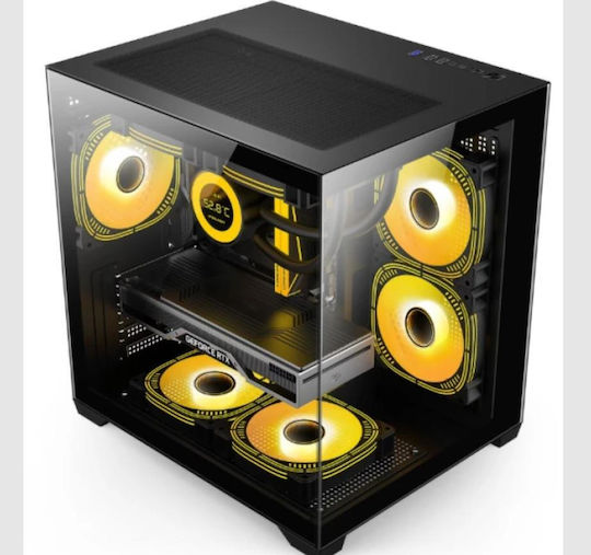 OptimX Titanium Ambra Desktop PC (Ryzen 5-5500/16GB DDR4/512GB SSD/W11 Pro)