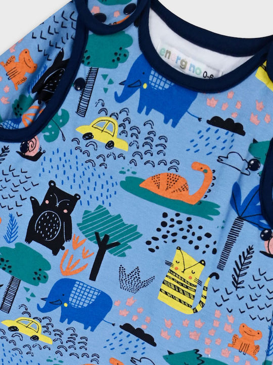 Energiers Winter Sleeping Bag Printed with Detachable Sleeves