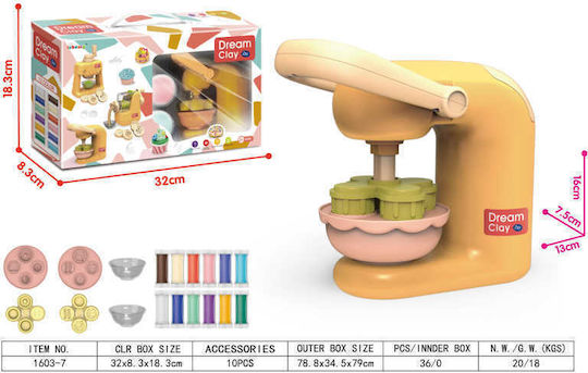 Set De Construcții Diy Plasticină Dream Clay 1603-7 233195
