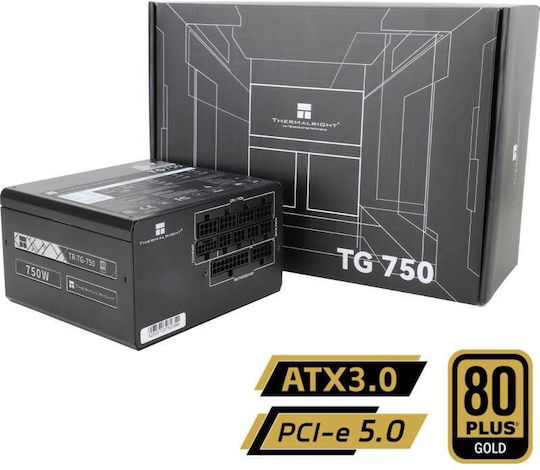 Thermalright 750W Negru Sursă de alimentare pentru computer Complet modular 80 Plus Gold
