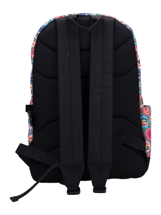 Paul Frank School Backpack for Elementary School with Water Bottle Holder Multicolour 30 x 15 x 42 cm