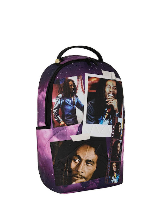 Sprayground Σχολική Τσάντα Πλάτης Γυμνασίου - Λυκείου Σακίδιο Πλάτης Bob Marley-1 Dlxsv