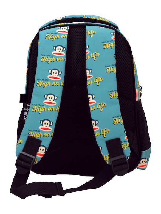 Paul Frank Colorado School Backpack for Kindergarten with Water Bottle Holder Multicolour 25 x 15 x 30cm