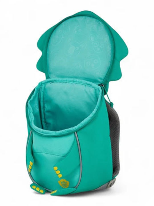 Affenzahn Schulranzen Rucksack Kindergarten Grün 17 x 11 x 25cm