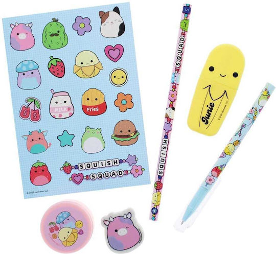 Squishmallows Stationery Set Squish Squad 7-piece