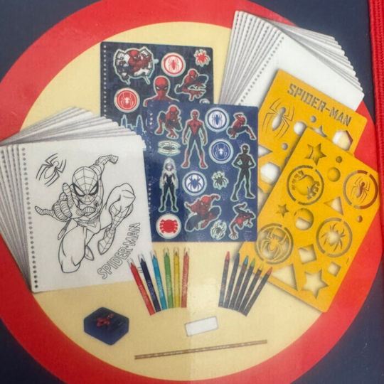 Diakakis Kids Stationery Set with Pencil, Sharpener, Eraser, Notebook and Ruler 45 Pieces