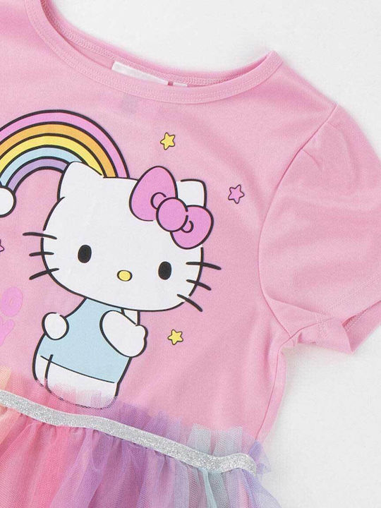 Hello Kitty Rochie Fete Roz