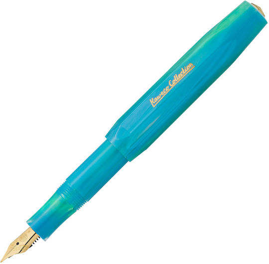 Kaweco Collection Fountain Pen Broad Blue with Blue Ink