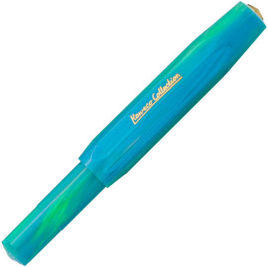 Kaweco Collection Fountain Pen Broad Blue with Blue Ink
