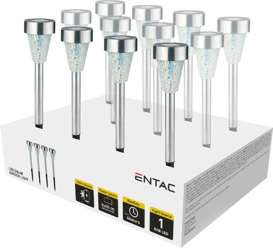 Entac Set 12 Solar Lights IP44 7.5x7.5cm