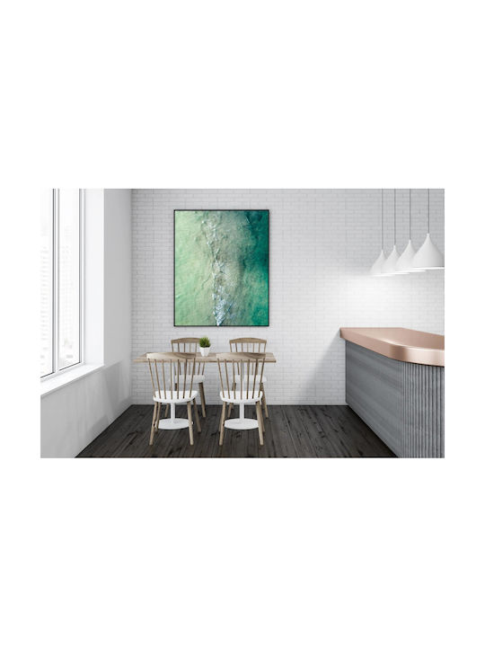 Painting Aerial View Surfing In Crystal Clear Ocean Aerial Photograph Of Surf Crystal Clear Ocean 100x150
