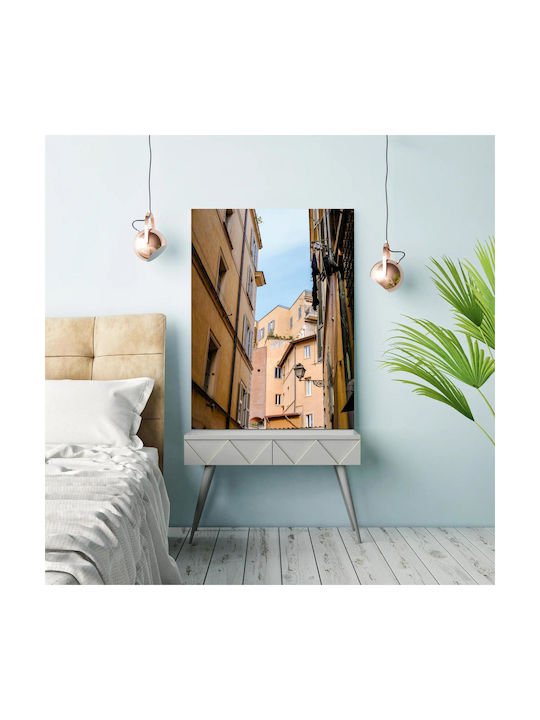 iLovePrints Urban Alley Buildings Stadtstraße Gemälde 100x150