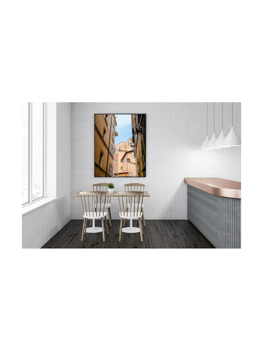 iLovePrints Urban Alley Buildings Stadtstraße Gemälde 100x150