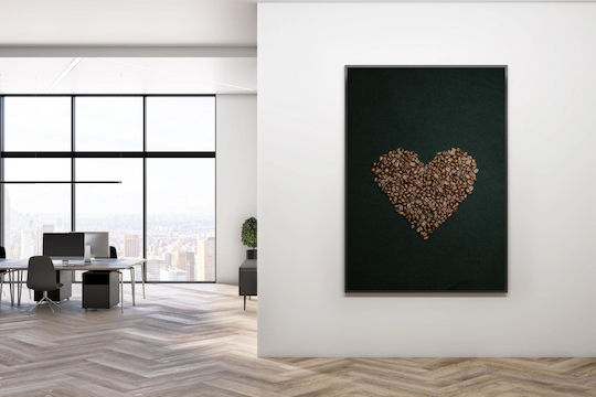 Gemälde Heart Coffee Beans Heart Coffee Beans 115x170