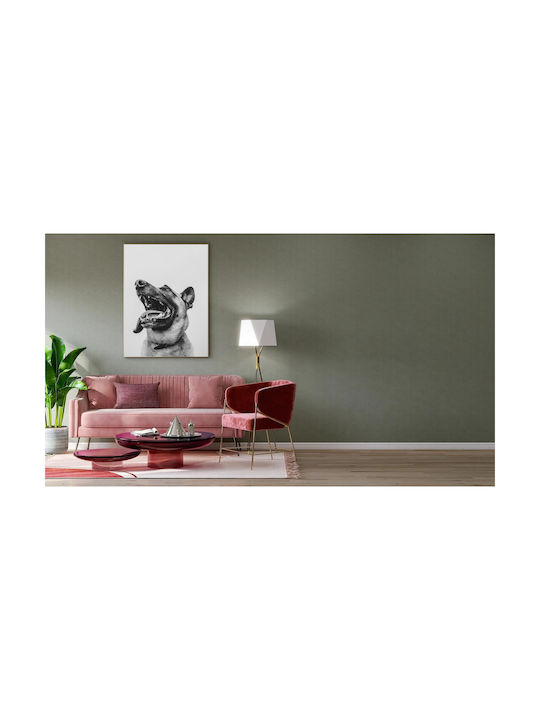 Painting Happy Dog In Black White Happy Dog In Black White 100x150