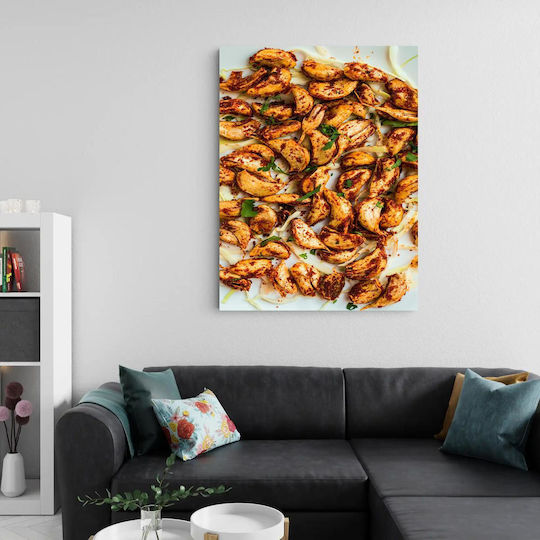 Painting Seasoned Garlic Cloves Seasoned Garlic Cloves 100x150
