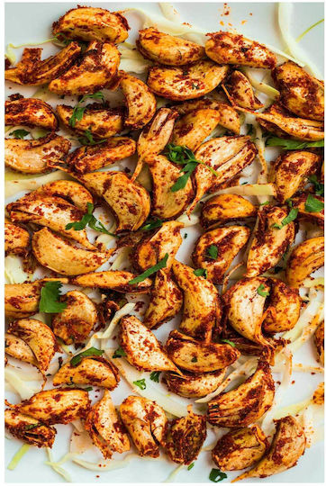 Painting Seasoned Garlic Cloves Seasoned Garlic Cloves 100x150