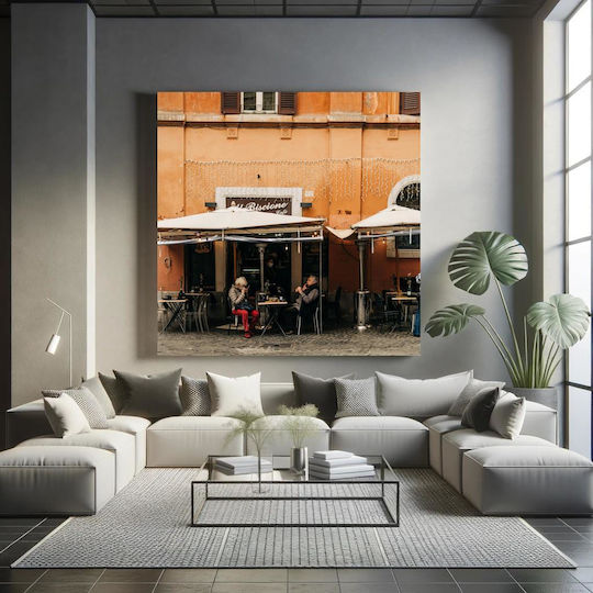 Πίνακας Café In City Καφενείο Στην Πόλη 110x110