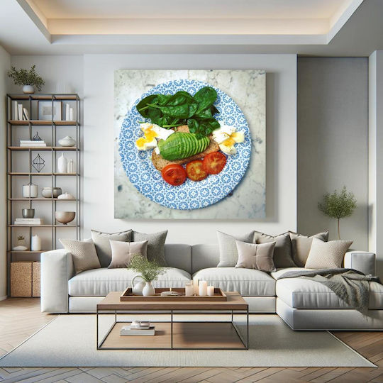 Πίνακας Healthy Breakfast Plate Υγιεινό Πιάτο Πρωινού 110x110