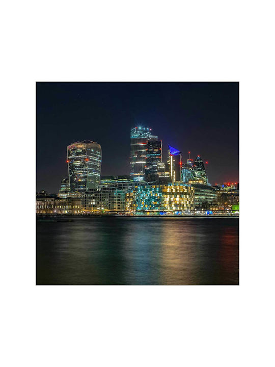 Gemälde Nighttime In City Νύχτα Στην Πόλη 110x110