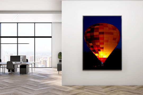 Painting Illuminated Hot Air Balloon Lit Hot Air Balloon 100x150