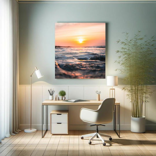 Painting Sunset Over Ocean 110x110