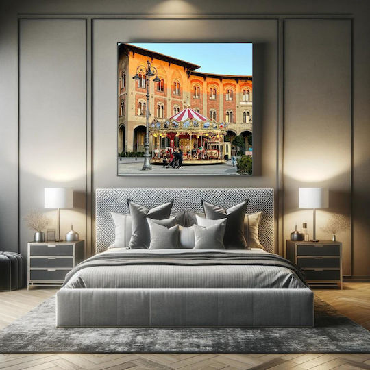 Carousel In The City Square Carousel In The City Square 1 On Canvas Carousel In The City Square Carousel In The City Square 1 On Canvas