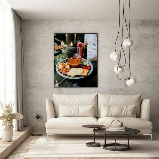 Πίνακας Hearty Breakfast On Patio Πλούσιο Πρωινό Στο Αίθριο 100x150