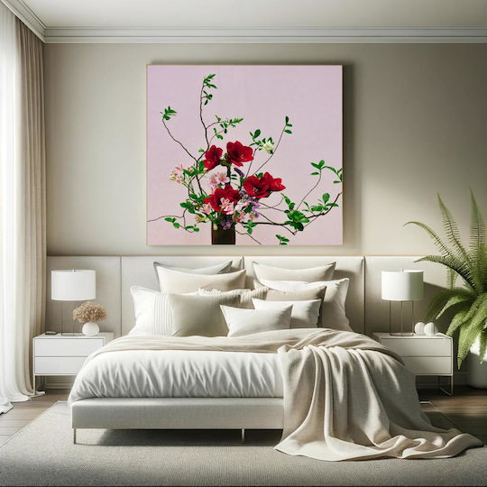 Vibrant Floral Arrangement Ζωντανή Floral Arrangement σε Καμβά