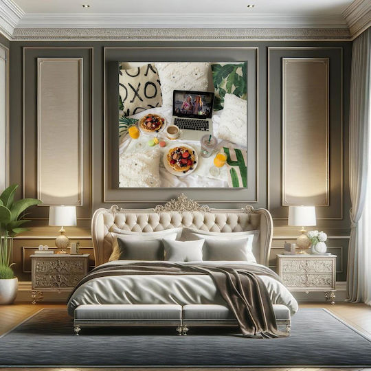 Cozy Breakfast With Movie 1 on Canvas Cozy Breakfast With Movie 1 on Canvas