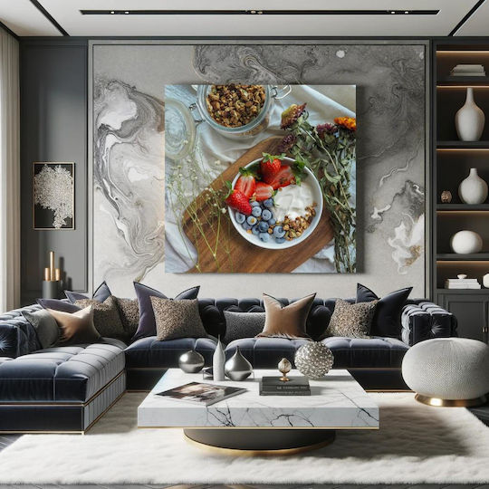 Painting Yogurt Fresh Berries Granola Yogurt Fresh Berries Granola 110x110