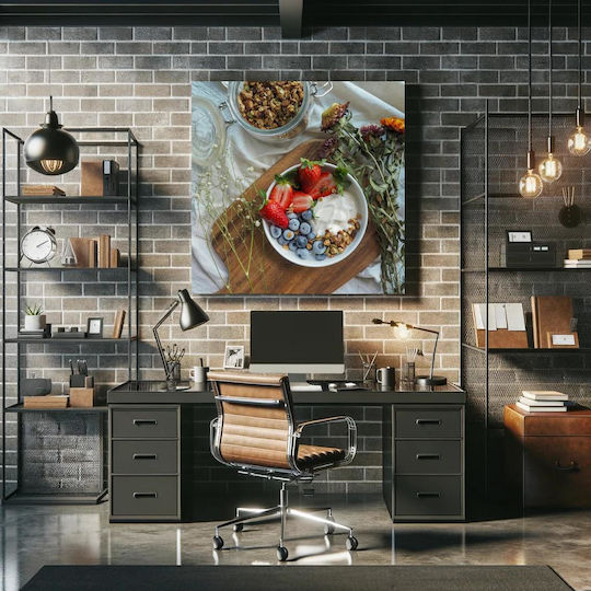 Painting Yogurt Fresh Berries Granola Yogurt Fresh Berries Granola 110x110