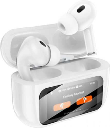 DigikalaX CST012 Căști Bluetooth Handsfree In-ear cu Husă de Încărcare Albe
