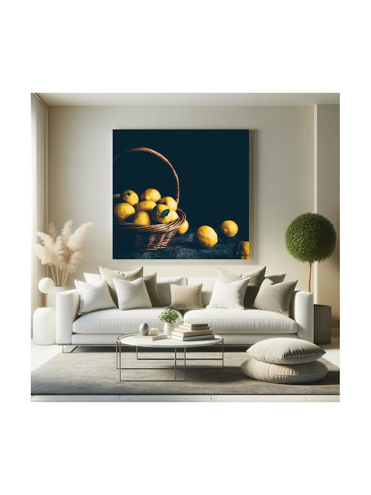 Панел Basket Лимони Кошница Лимони 120x120