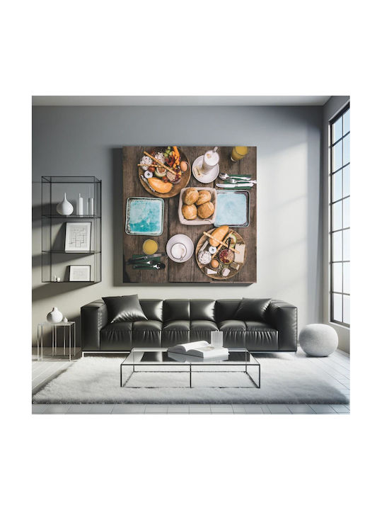 Painting Rustic Breakfast Spread Rustic Breakfast 120x120