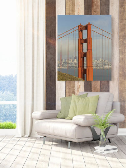 Painting Golden Gate Bridge In San Francisco Bridge Golden Gate In San Francisco 100x150