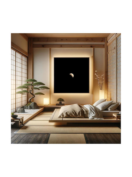 Painting Eclipsed Moon Lunar Eclipse 110x110