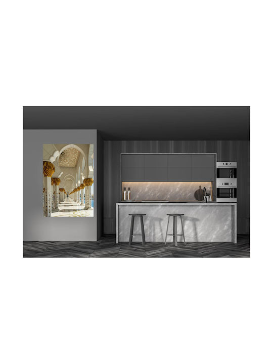 Panou Intricate Architecture Accente Aurii Tablouri Decorative 100x150