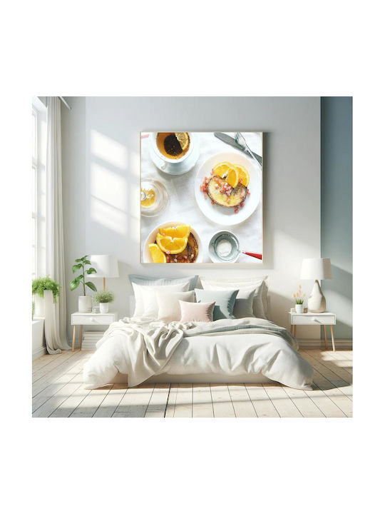 Панел Breakfast Tea Плодове Закуска 110x110