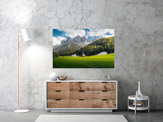 Painting Chapel In Mountain Valley Chapel In Mountain Valley 150x100