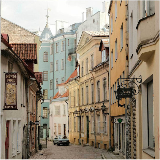 Painting Historic Buildings In A Cozy Alley Historic Buildings A Cozy Alley 110x110