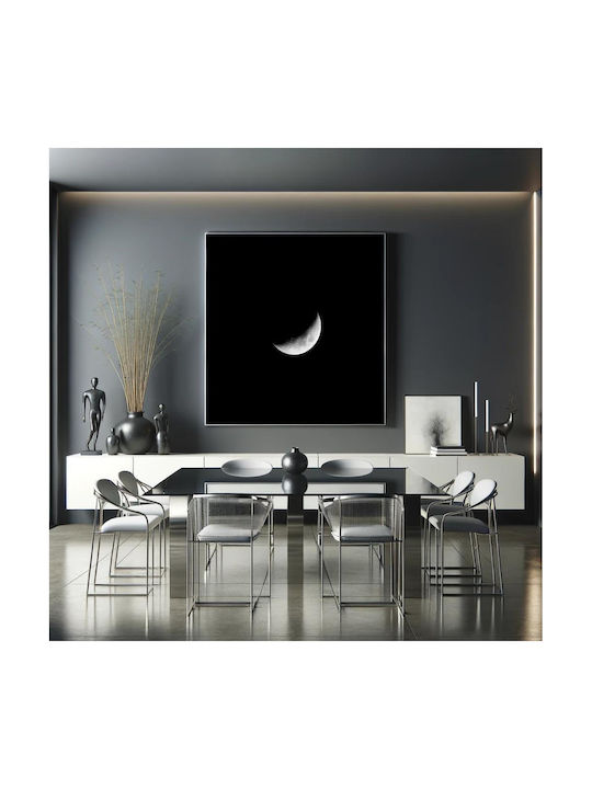 Панел Crescent Moon В Нощното Небе Полумесец В Нощното Небе 110x110