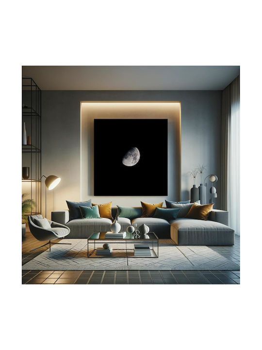 Панел Half Moon В Нощното Небе Мисо Феггари Със Размер 110x110