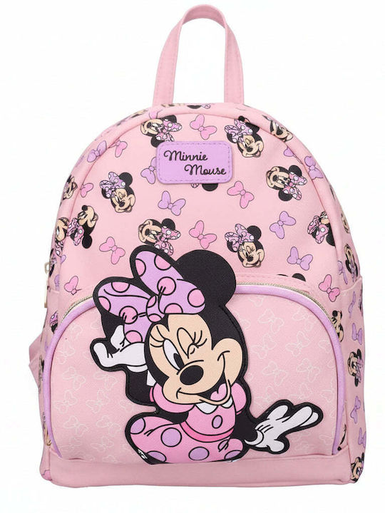 Vintage Lovers School Backpack For Kindergarten Pink 22 x 11 x 26cm Vintage Lovers School Backpack For Kindergarten Pink 22 x 11 x 26cm