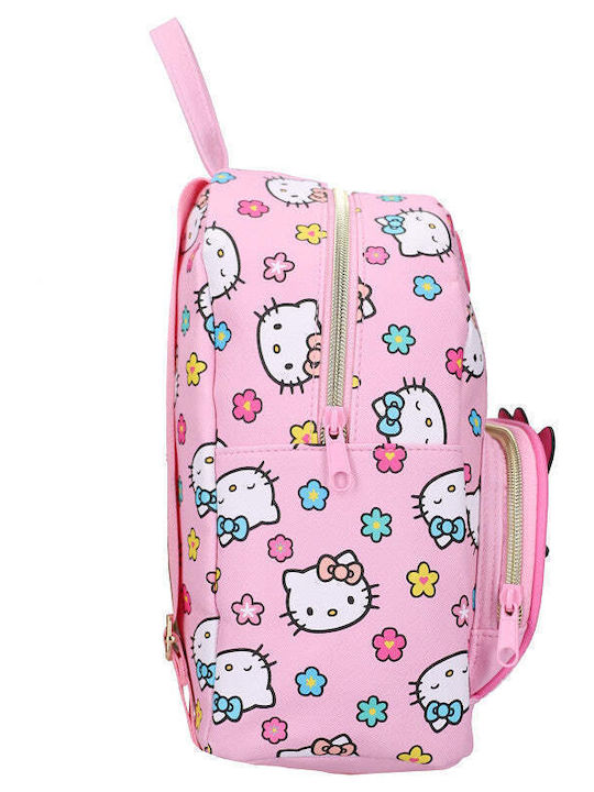 Vintage Lovers School Backpack For Elementary Pink 22 x 11 x 26cm