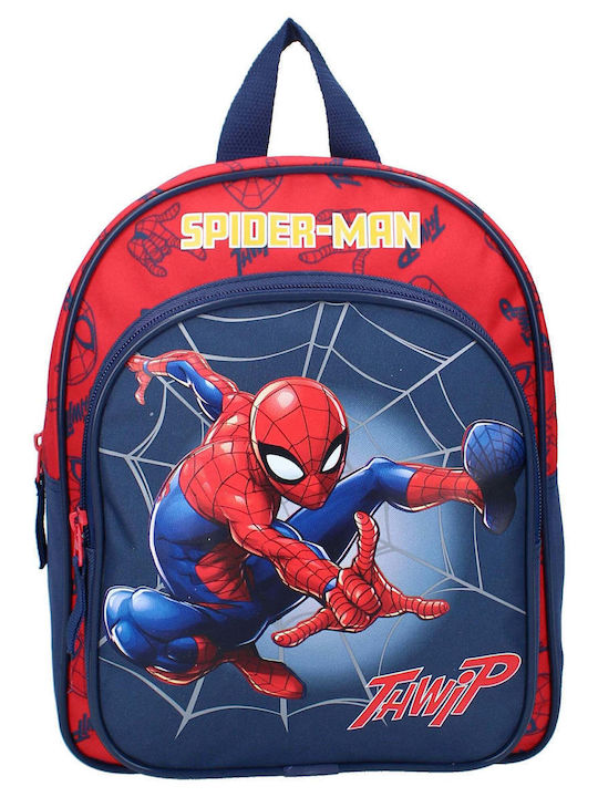 Vintage Lovers School Backpack For Elementary Blue 25 x 11 x 30cm Vintage Lovers School Backpack For Elementary Blue 25 x 11 x 30cm