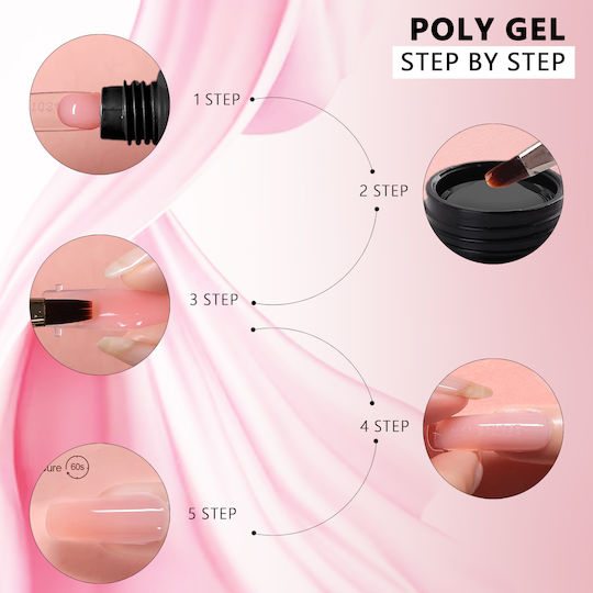 Mabell Poly Nagelgel 30g B8 Abdeckung