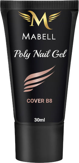 Mabell Poly Nagelgel 30g B8 Abdeckung